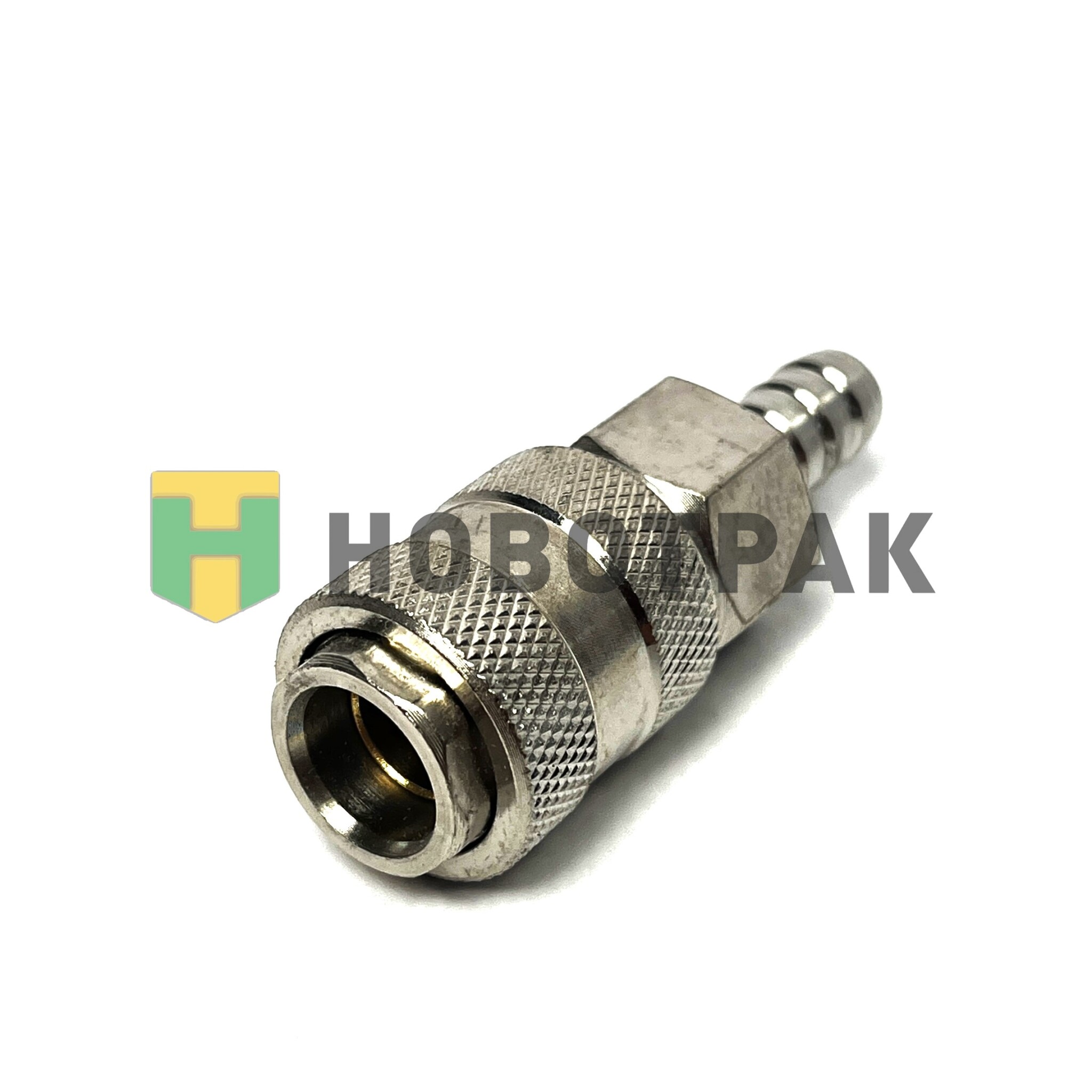 Разъем быстросъем пневмотический (под шланг 10мм) ASFE10