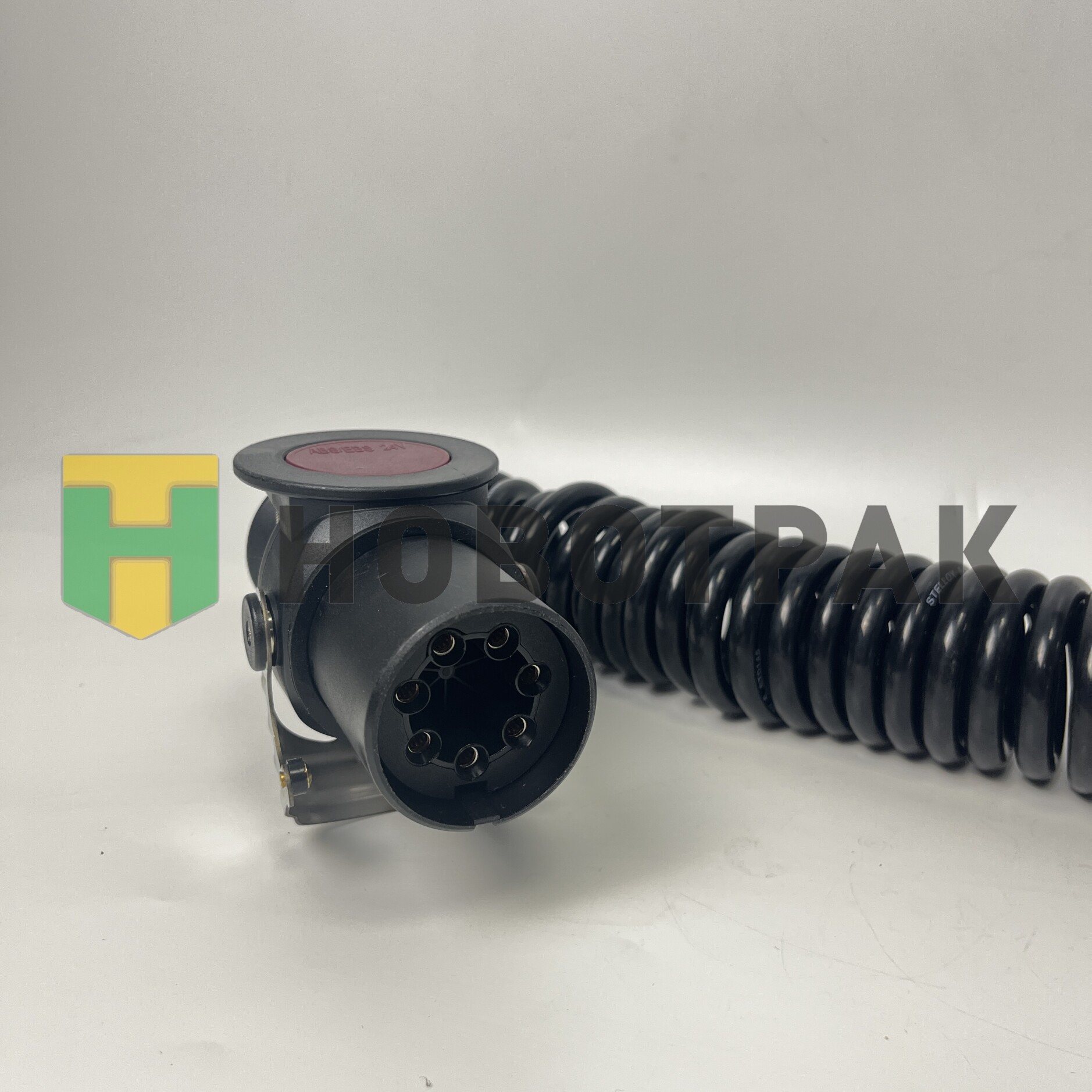 Кабель EBS 7/7 полюсов,пласт,с 2 штекерами 24V,L=4500 MAX 8801602SX