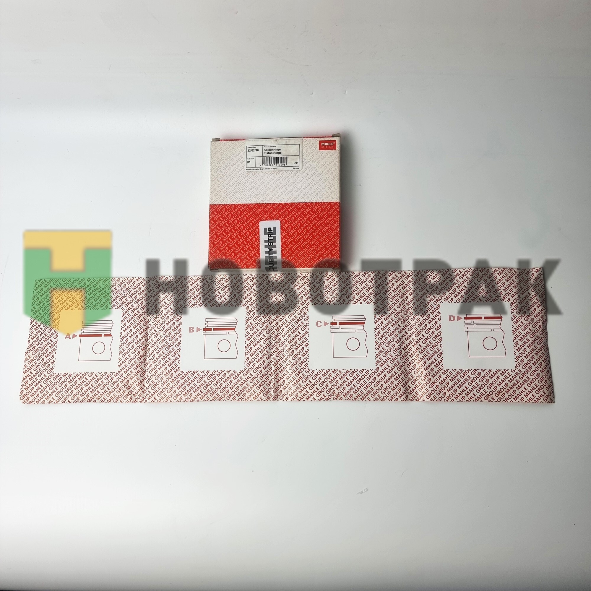 Кольца поршневые MB OM352/353 d97.0 STD 00451N0