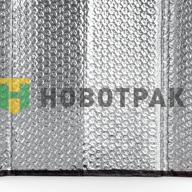Шторка солнцезазщитная (на лобовое стекло) SH-107F-S "Single Bubble" 130x60 cm 43095