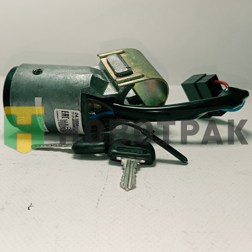 Замок зажигания в сборе (5 конт.) ПАЗ/ГАЗ 243704000