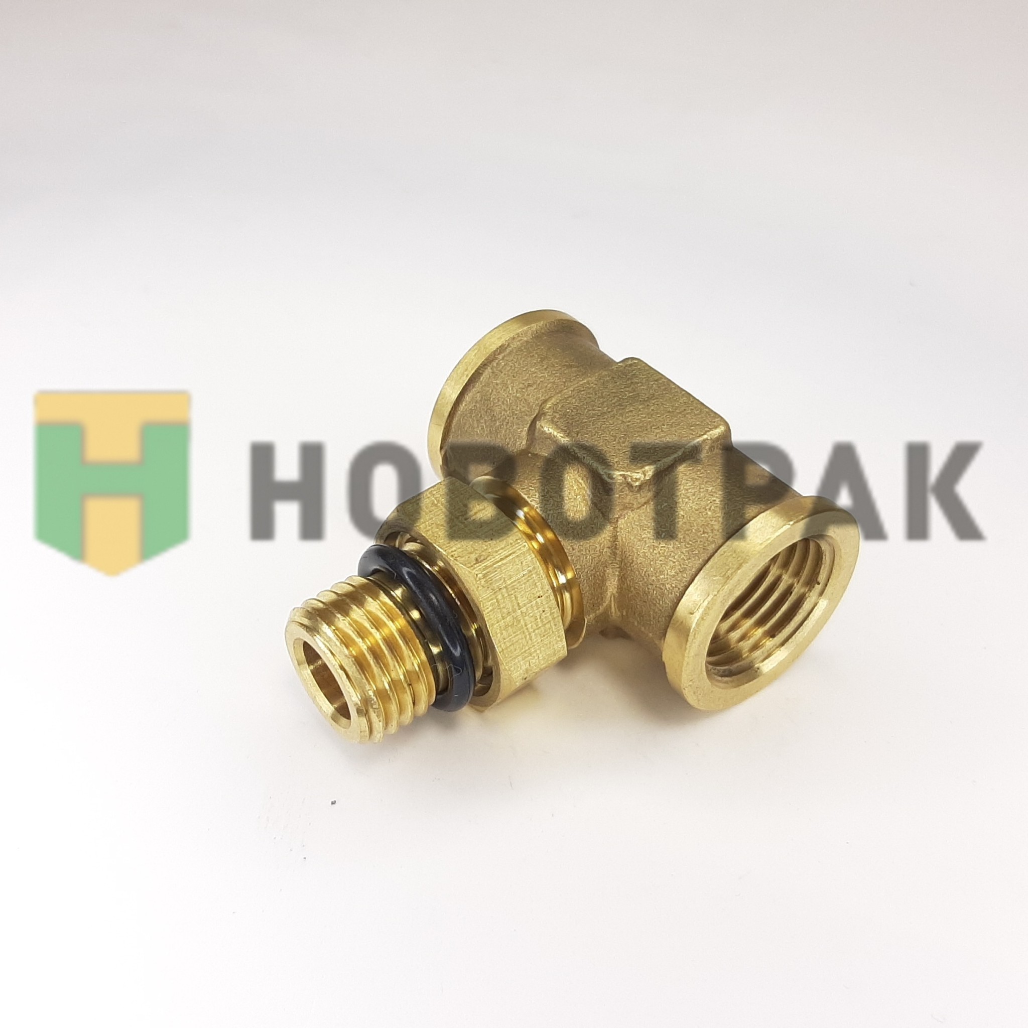 Фитинг Т-образный STARTEC  М14/F16 c контргайкой INF11M14F16T