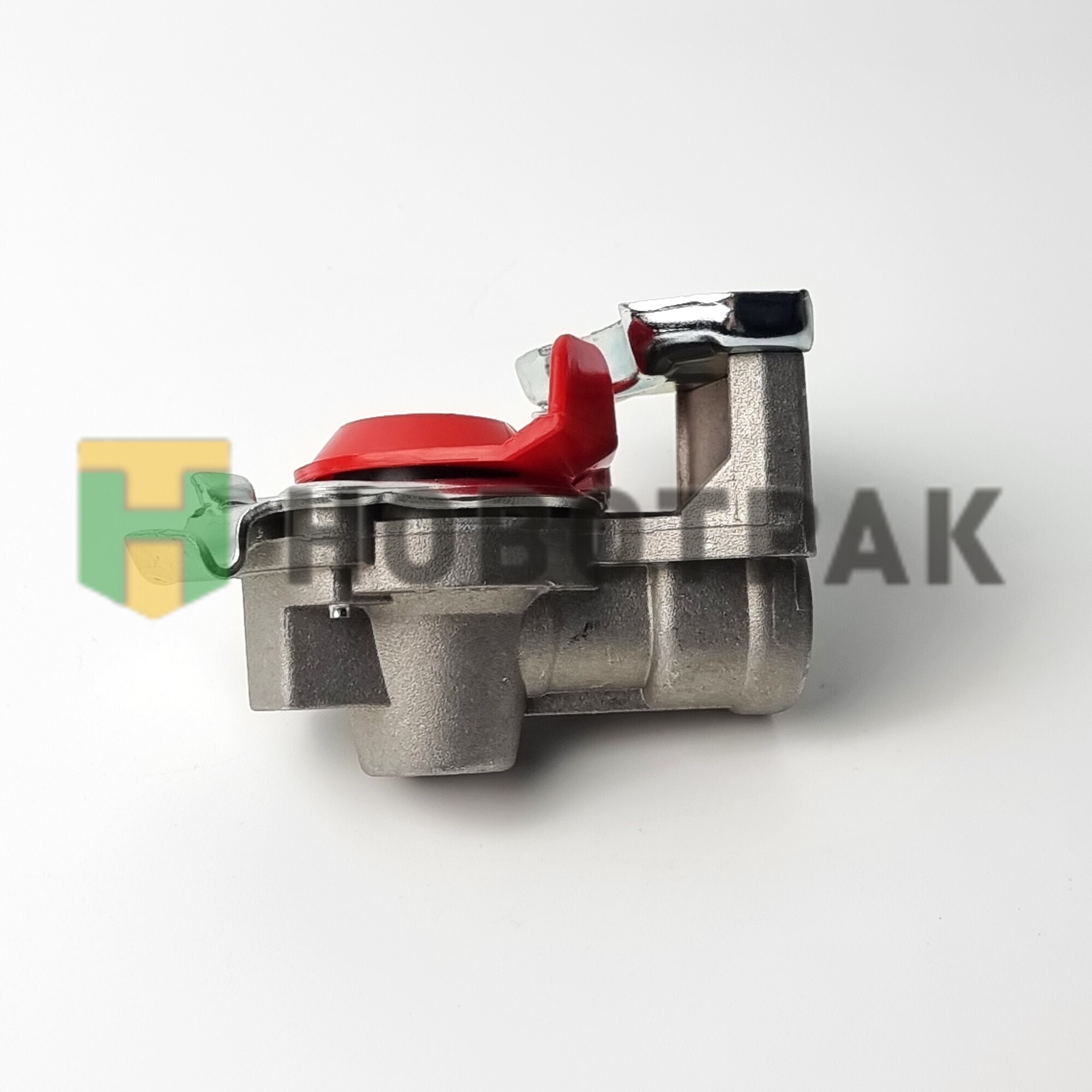 Головка соединительная с клапаном красная M16-1.5 07080