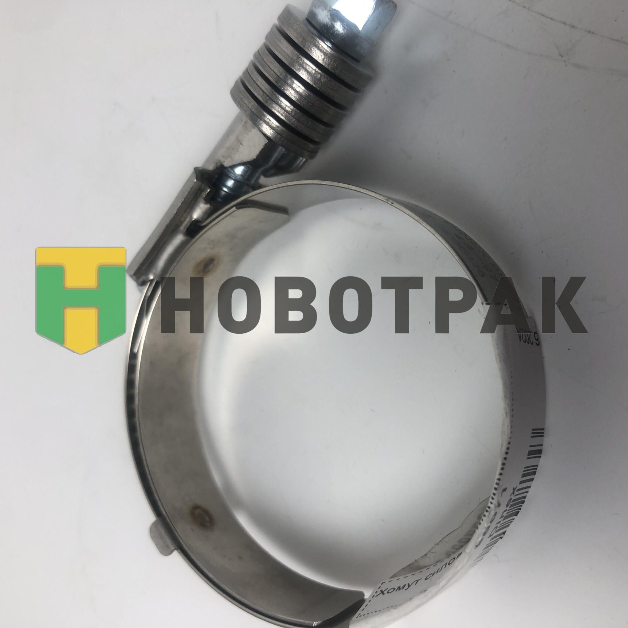 Хомут силовой червячный D-44/67x16мм (нерж) 98871