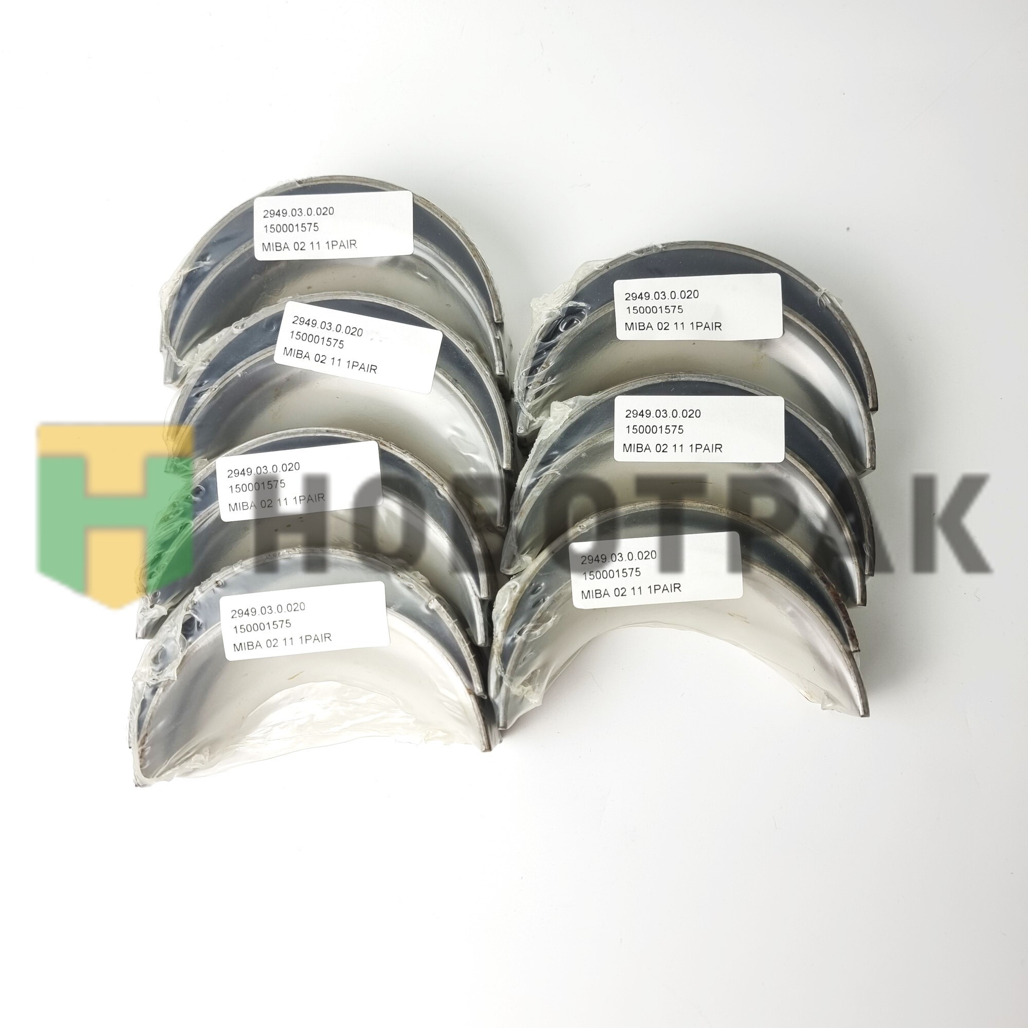 Вкладыши коренные 0,5 Volvo TD100-TD102