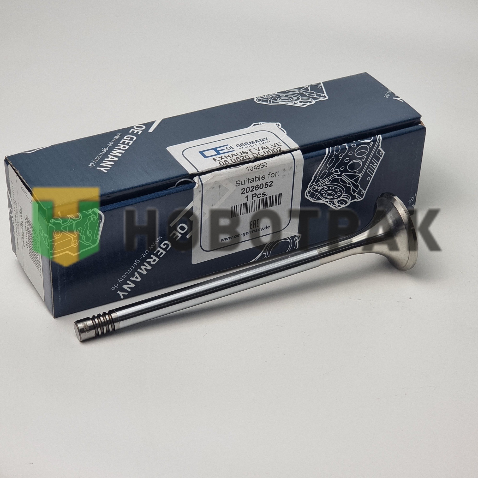 Клапан выпускной 41х10х171,5 050520DC0002