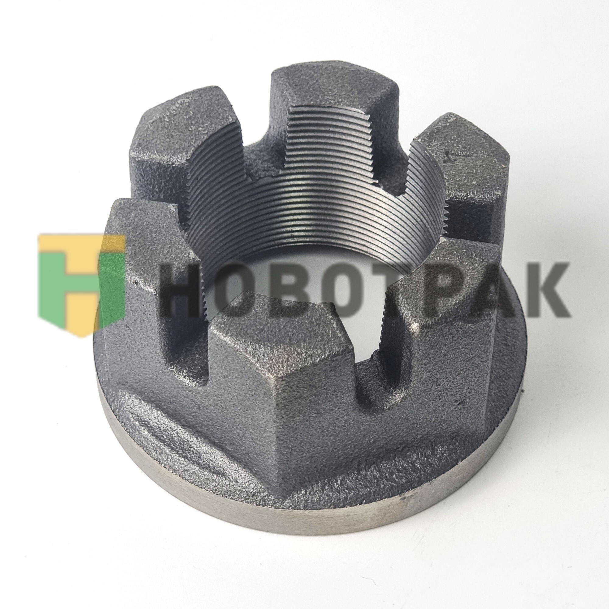 Гайка ступицы корончатая M60x2 H=56 SW85 070038