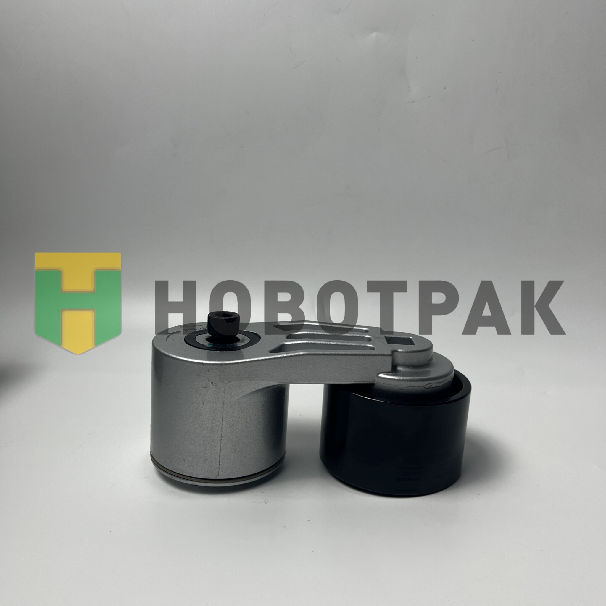 Ролик натяжителя WP12/WP13 МАЗ/SHACMAN X3000 в сборе (12-ти ручейковый)