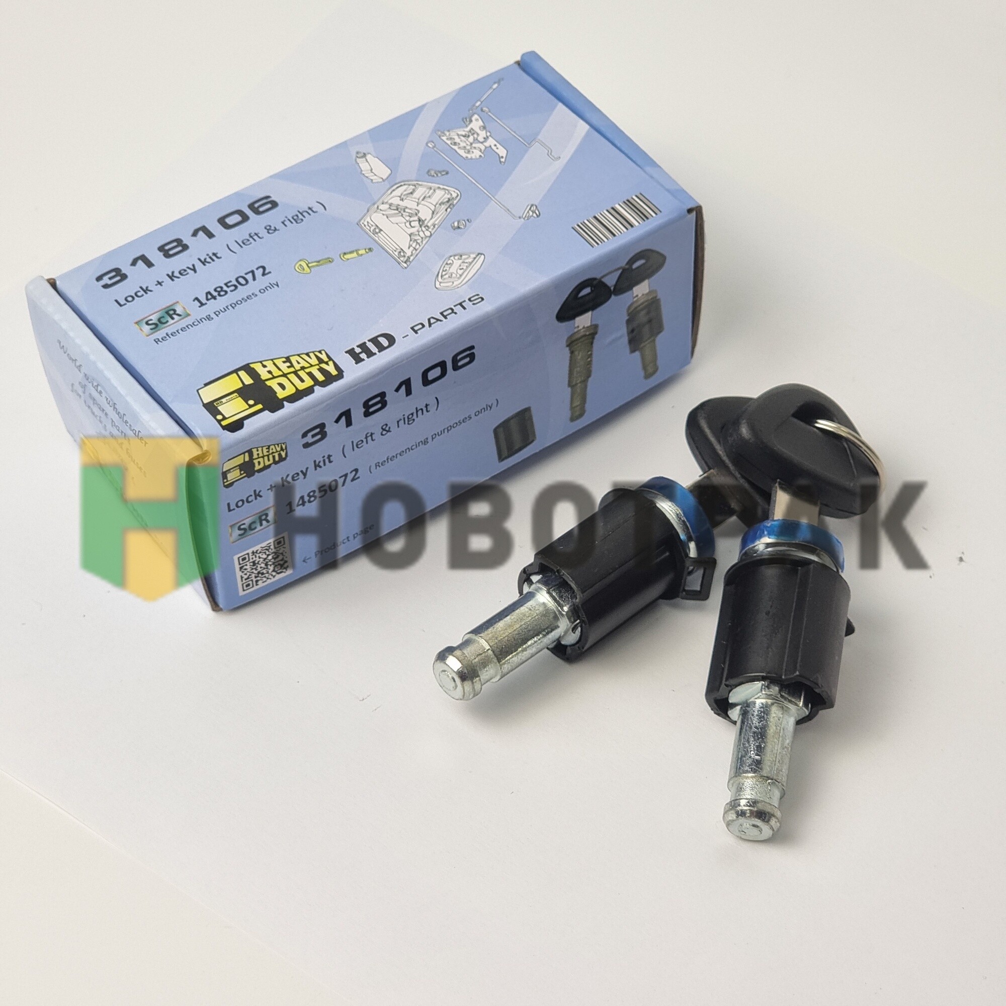 Комплект личинок замка двери Scania