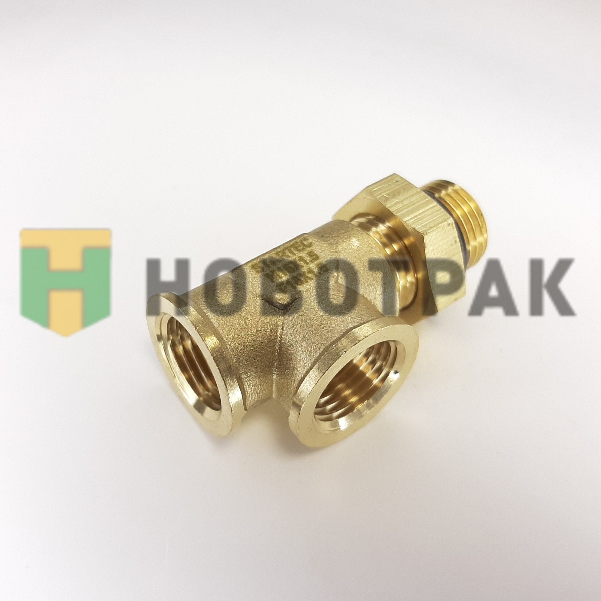 Тройник вертикальный STARTEC (латунь) М16F16F16 INF11M16F16T2