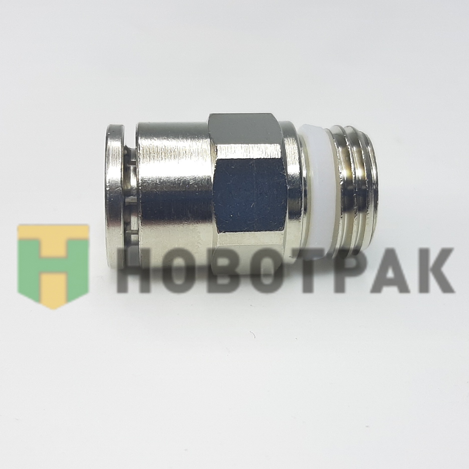 Фитинг прямой Camozzi  с дюймовой резьбой 8-1/4 S6510814