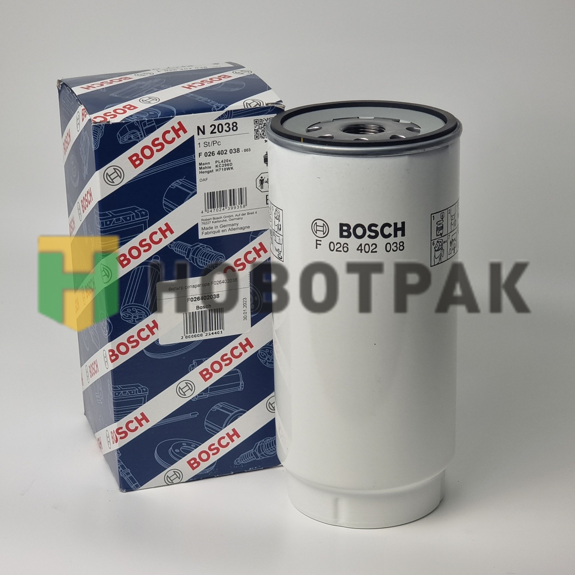 Фильтр сепаратора F026402038
