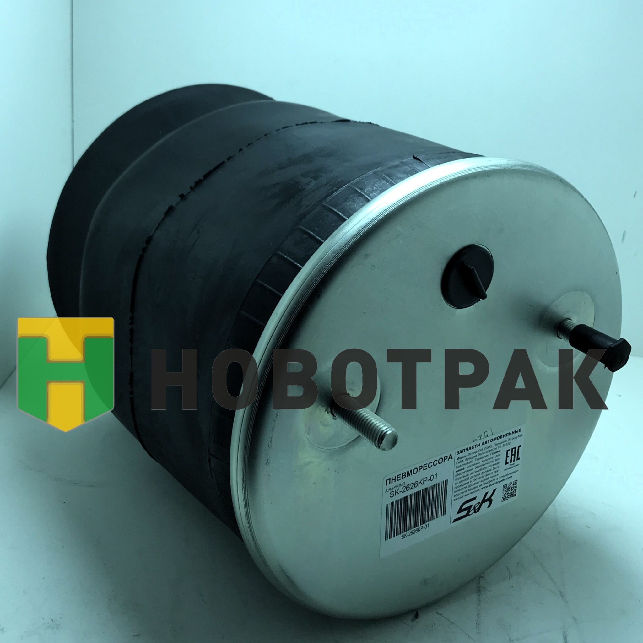 Пневморессора SAF (с пласт. стаканом) SK2626KP01PL