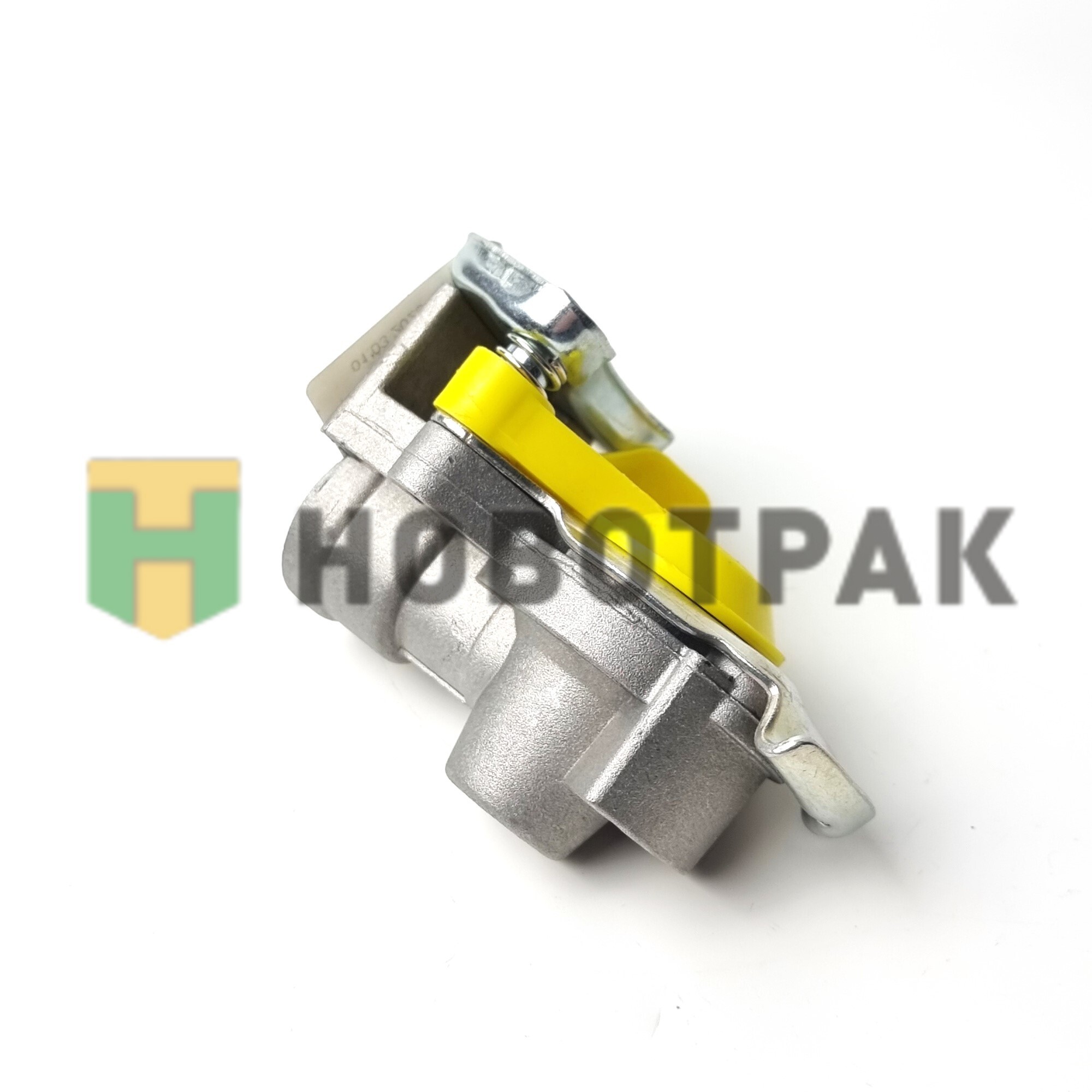Головка соединительная с клапаном желтая M22x1.5 07218