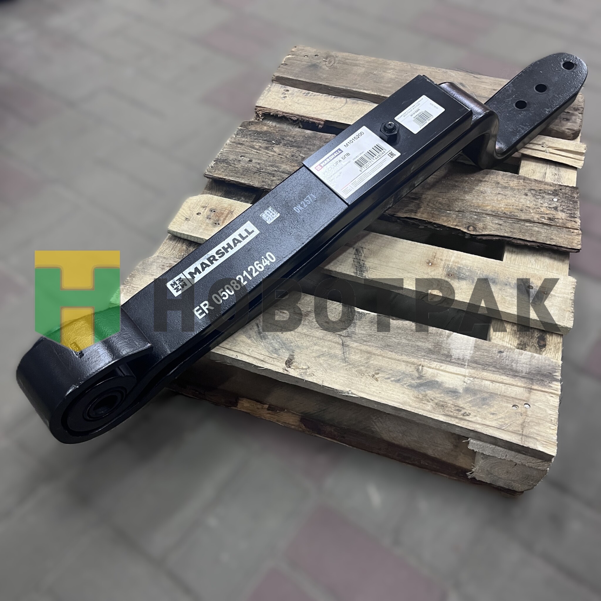 Полурессора 2-х листовая ступенькой BPW/ТОНАР M1015200