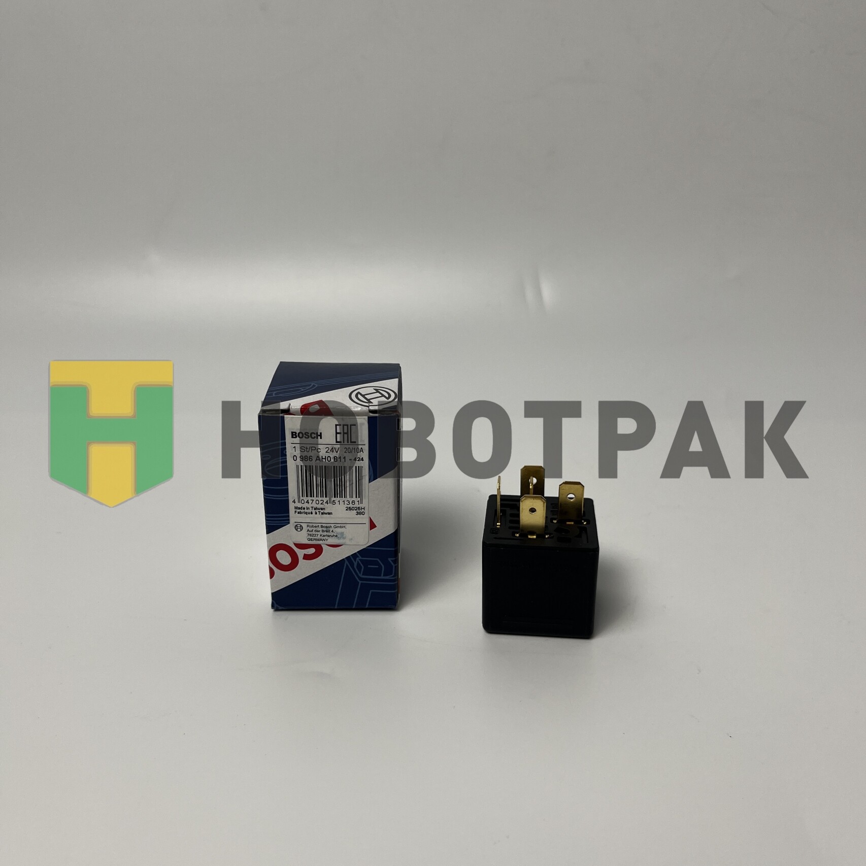 Реле (5 контактов) 20А/24V 0986AH0811